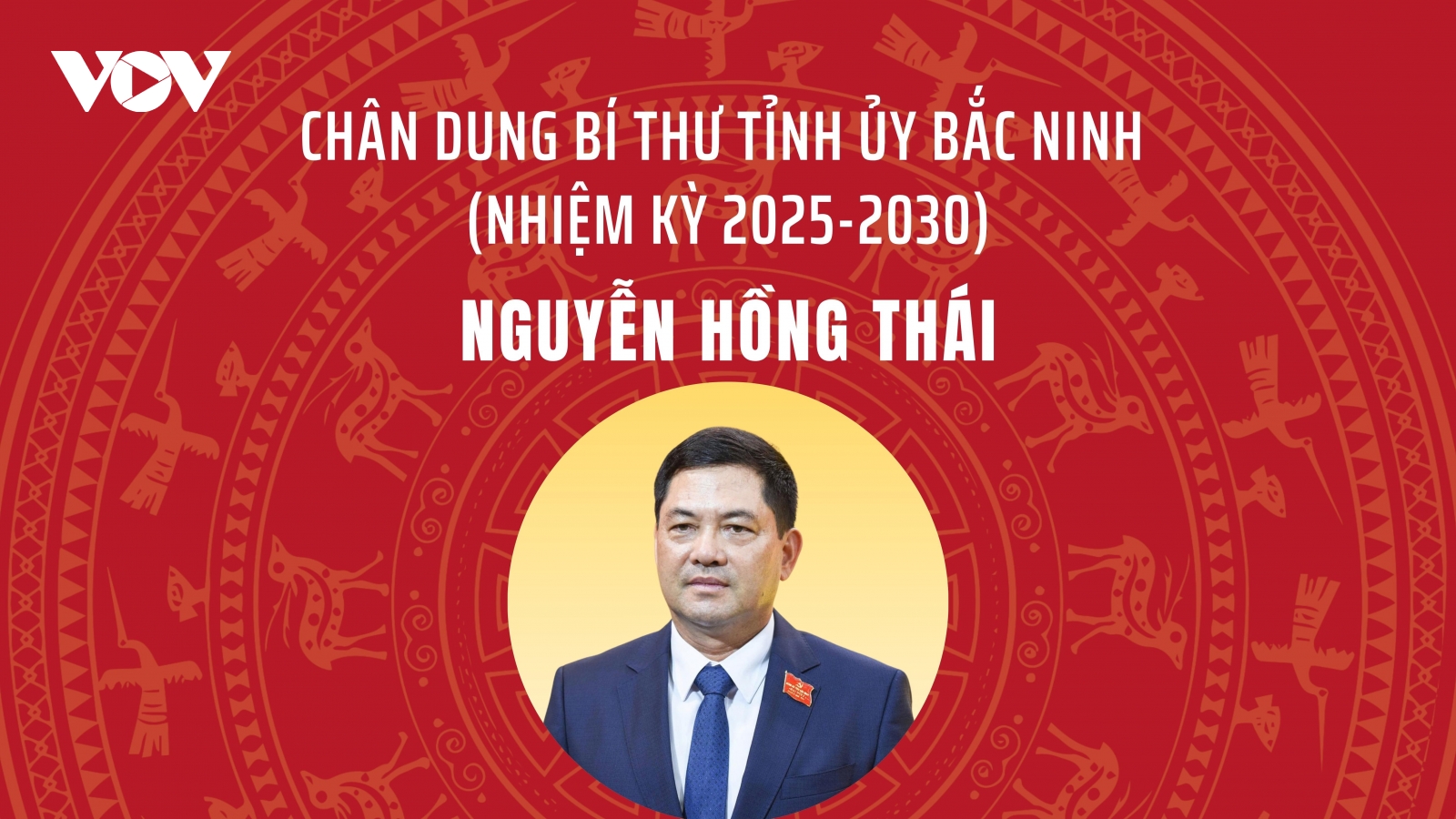 Chân dung Bí thư Tỉnh ủy Bắc Ninh Nguyễn Hồng Thái